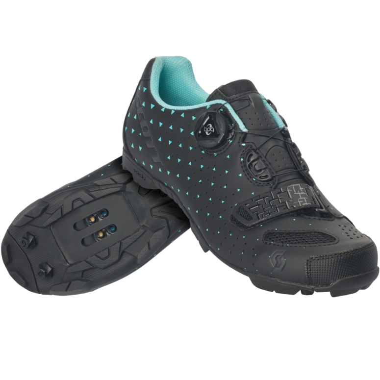 Buty Rowerowe Damskie SCOTT MTB Comp Boa - blk/tur Buty Rowerowe Damskie SCOTT MTB Comp Boa - blk/tur