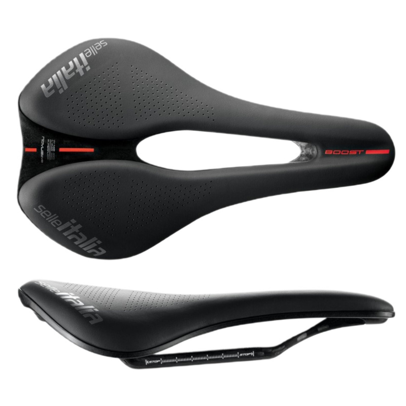 Siodełko rowerowe SELLE ITALIA Novus Evo Boost Kit Carbonio Superflow