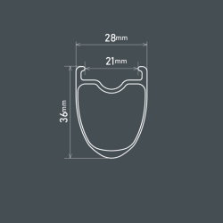 Koła rowerowe SHIMANO WH-R9270-C36 TL