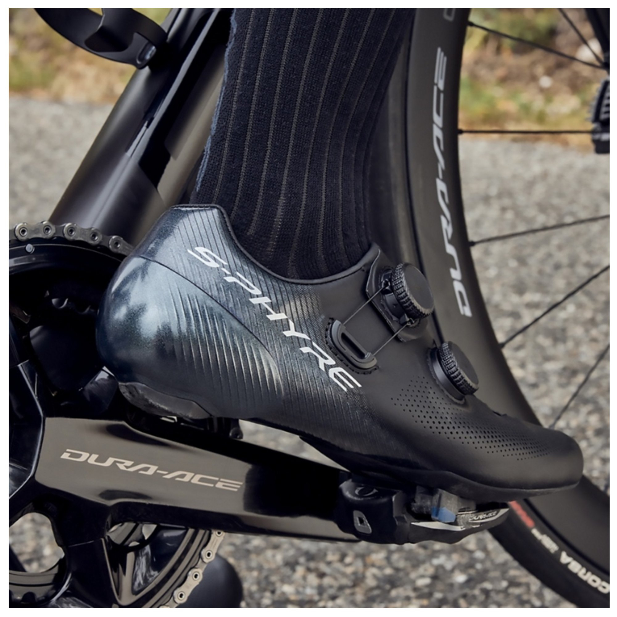 SHIMANO S-PHYRE SH-RC903 39 ブラック ノーマル kopia-shimano-sh-rc903-s-