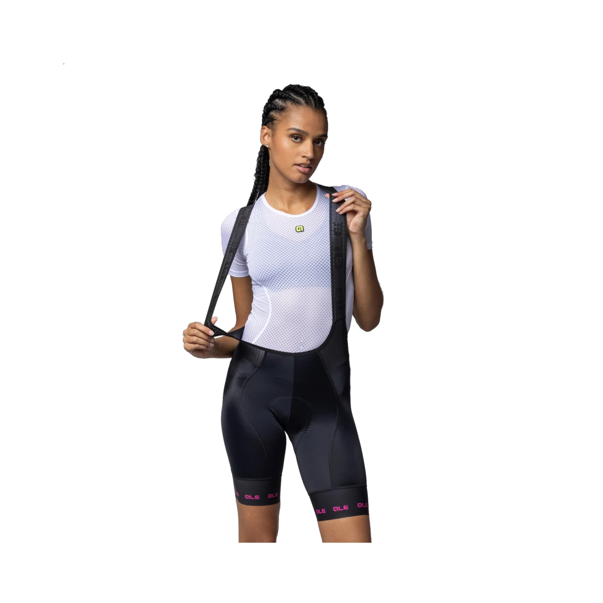 Spodenki rowerowe damskie ALE PR-E Strada 2.0