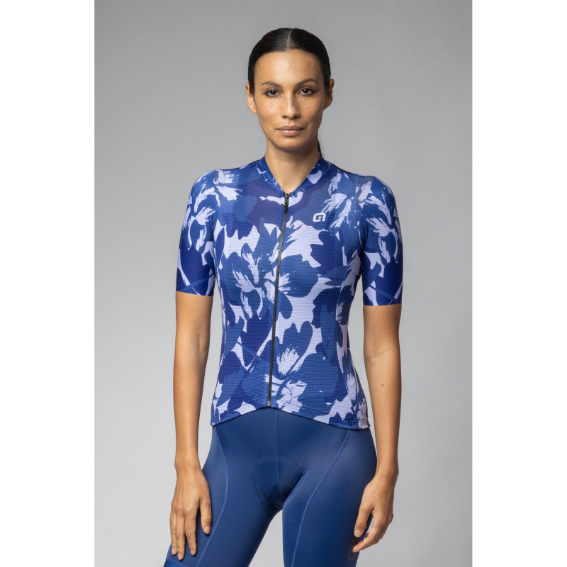 Damska koszulka rowerowa ALE Pragma Flower