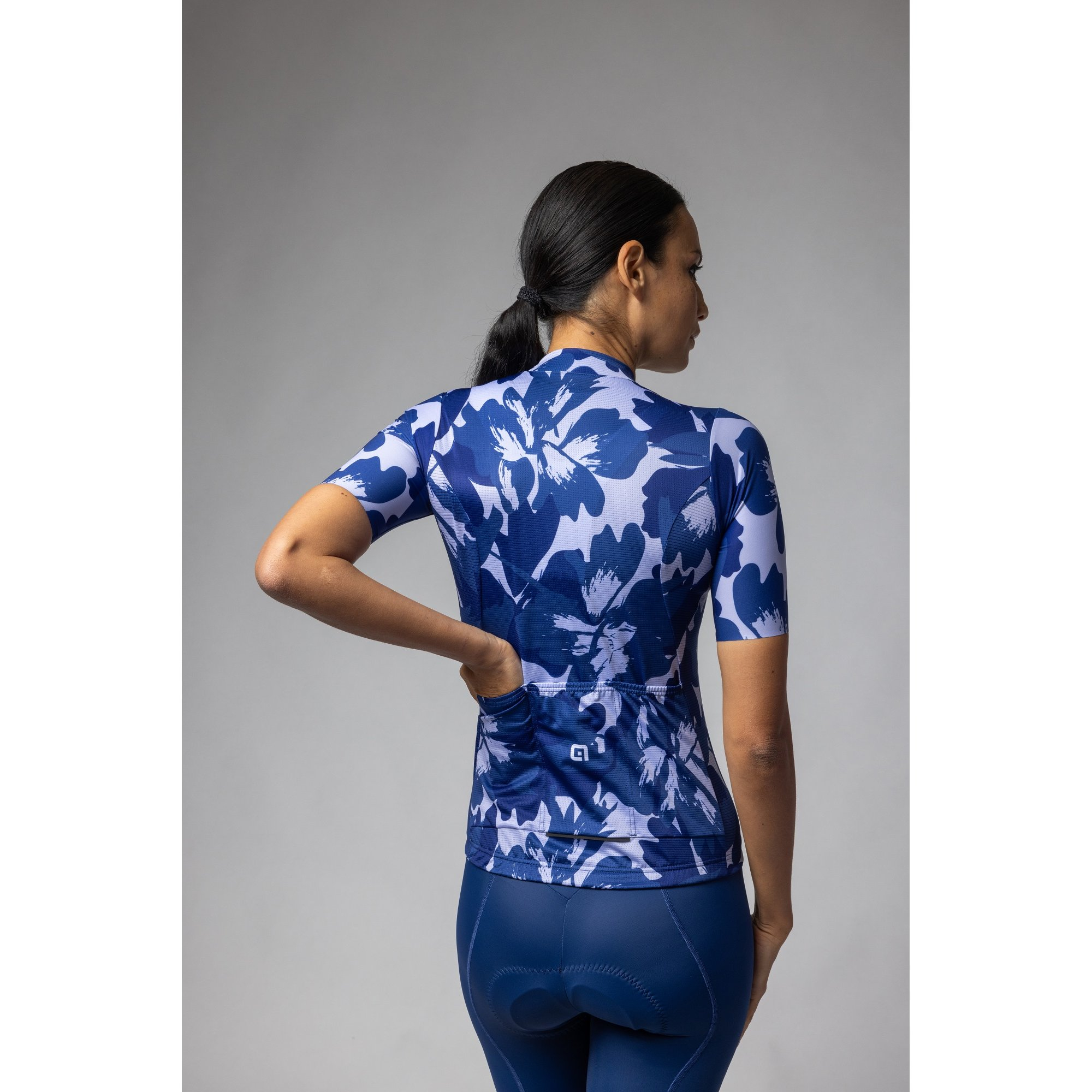 Damska koszulka rowerowa ALE Pragma Flower