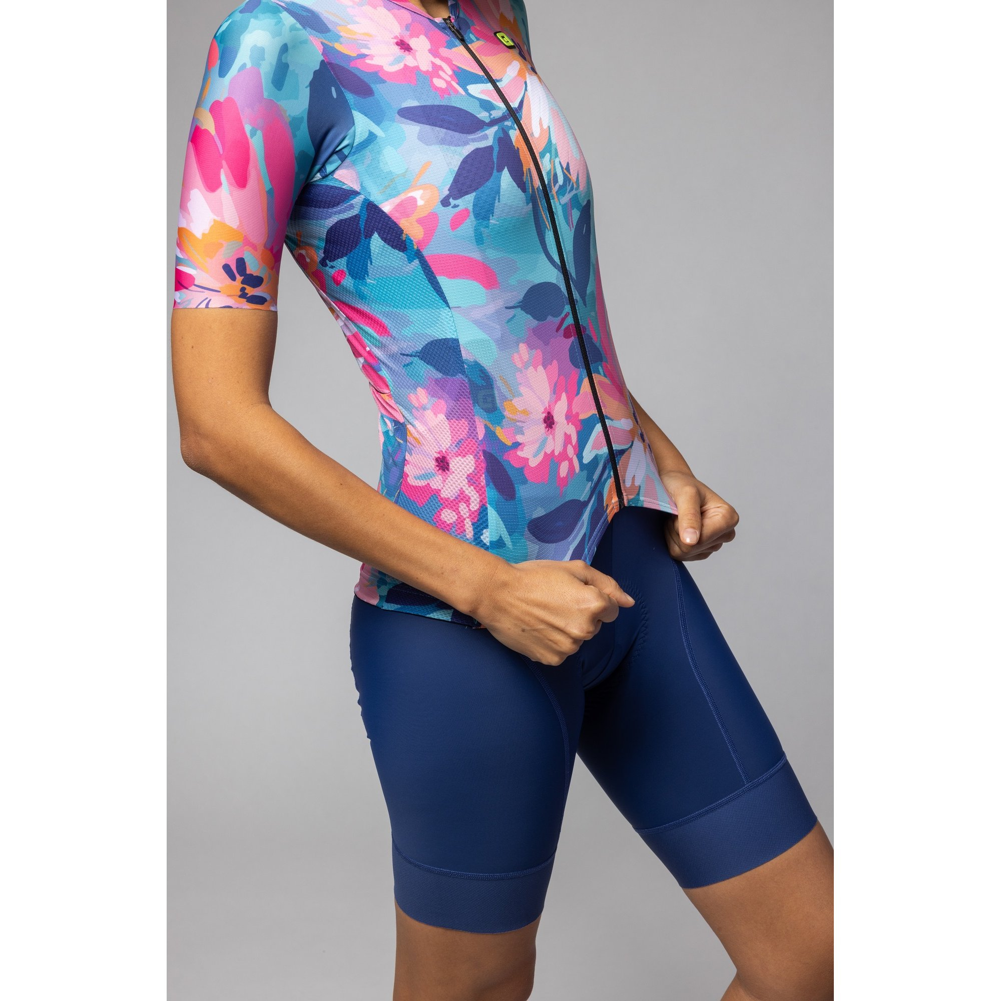 Koszulka rowerowa damska ALE PR-E Jardin