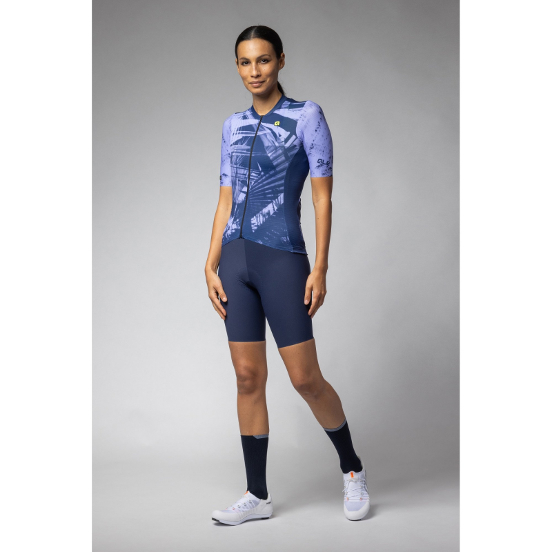 Koszulka rowerowa damska ALE PR-E Palm