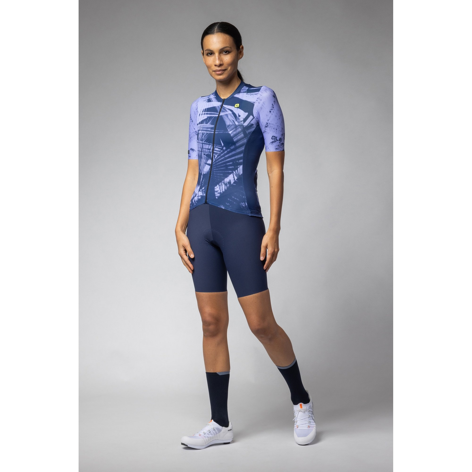 Koszulka rowerowa damska ALE PR-E Palm