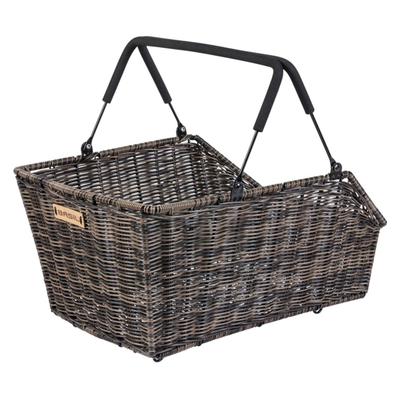 Kosz rowerowy na bagażnik BASIL Cento Rattan Look