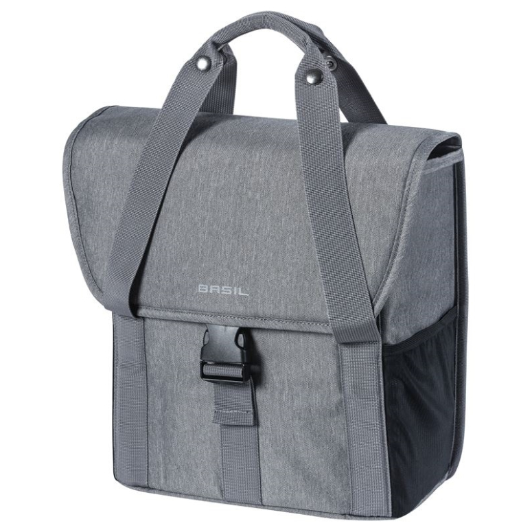 Sakwa miejska BASIL GO SINGLE BAG 16 szary