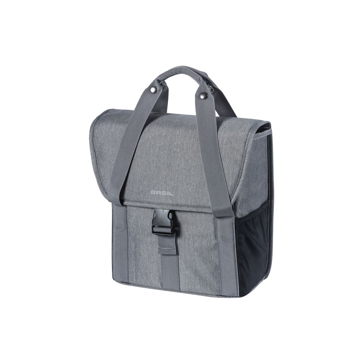 Sakwa miejska BASIL GO SINGLE BAG 16 szary