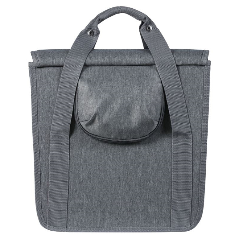 Sakwa miejska BASIL GO SINGLE BAG 16 szary Sakwa miejska BASIL GO SINGLE BAG 16 szary