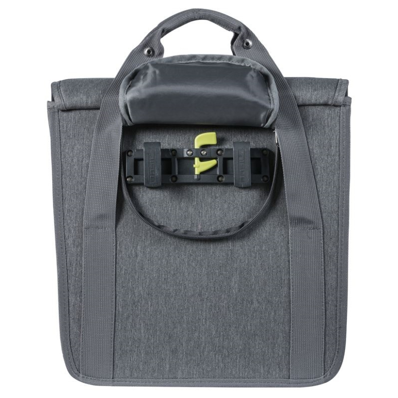 Sakwa miejska BASIL GO SINGLE BAG 16 szary Sakwa miejska BASIL GO SINGLE BAG 16 szary