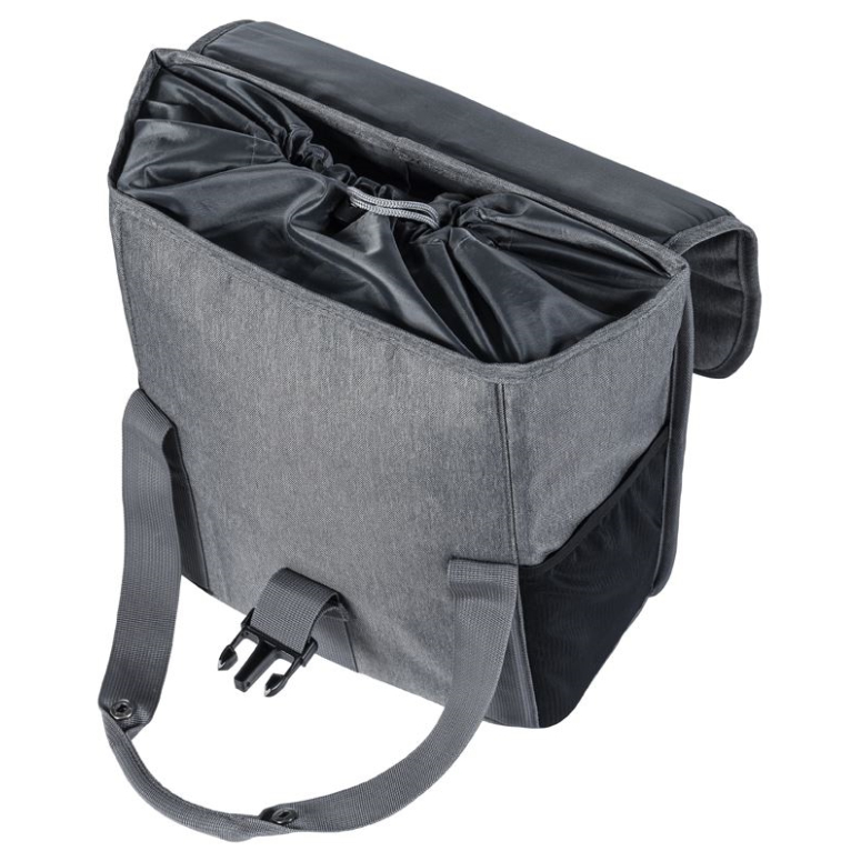 Sakwa miejska BASIL GO SINGLE BAG 16 szary Sakwa miejska BASIL GO SINGLE BAG 16 szary