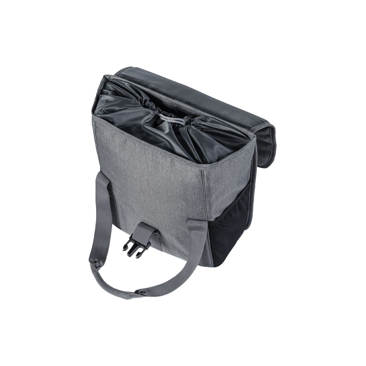 Sakwa miejska BASIL GO SINGLE BAG 16 szary Sakwa miejska BASIL GO SINGLE BAG 16 szary