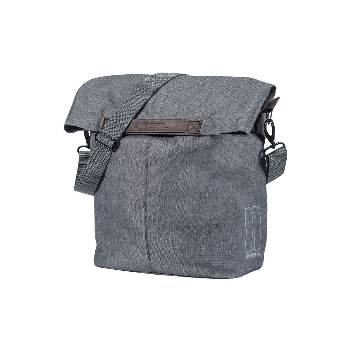 Sakwa Miejska BASIL CITY SHOPPER 14-16L, szary