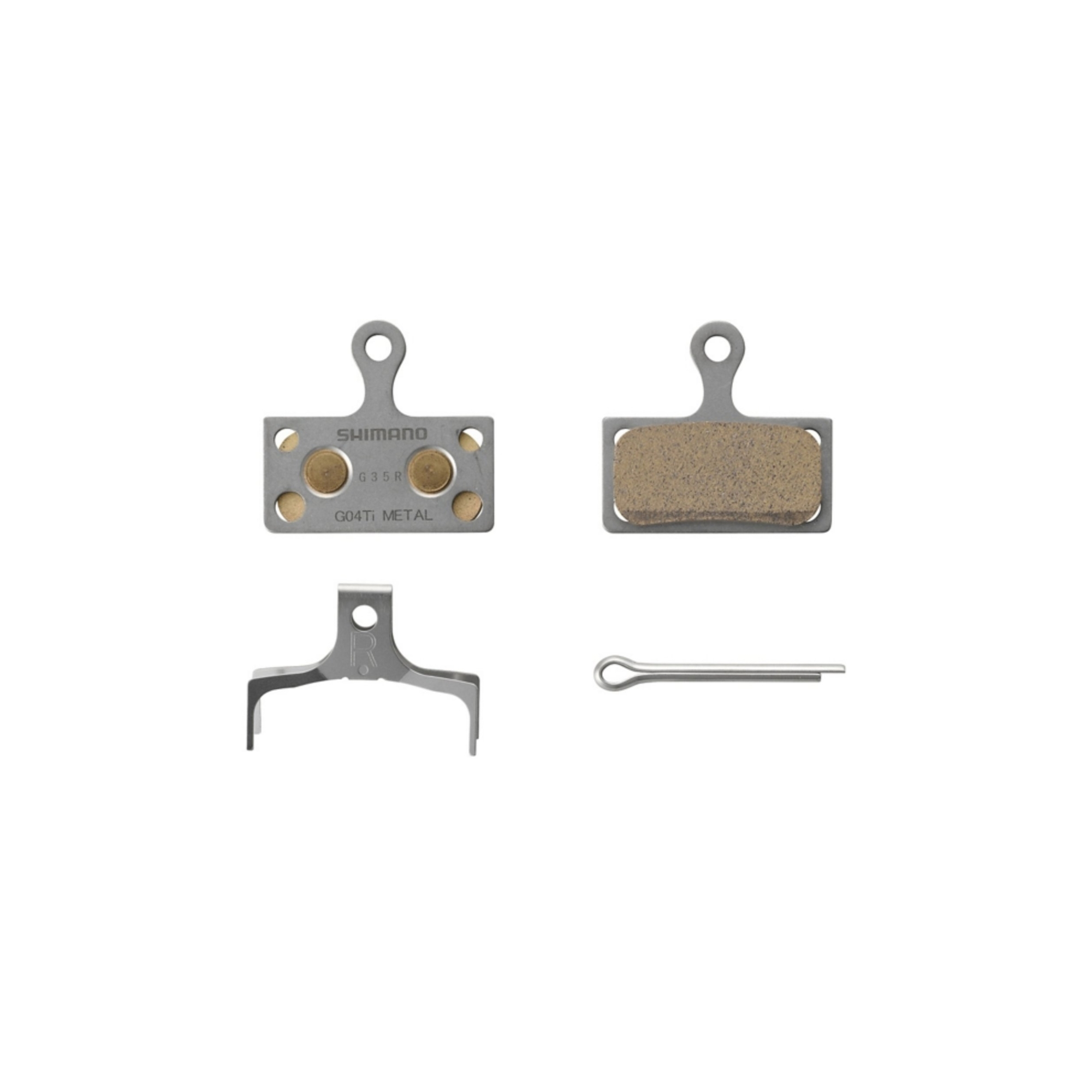 Klocki hamulcowe do roweru SHIMANO G04Ti-MX