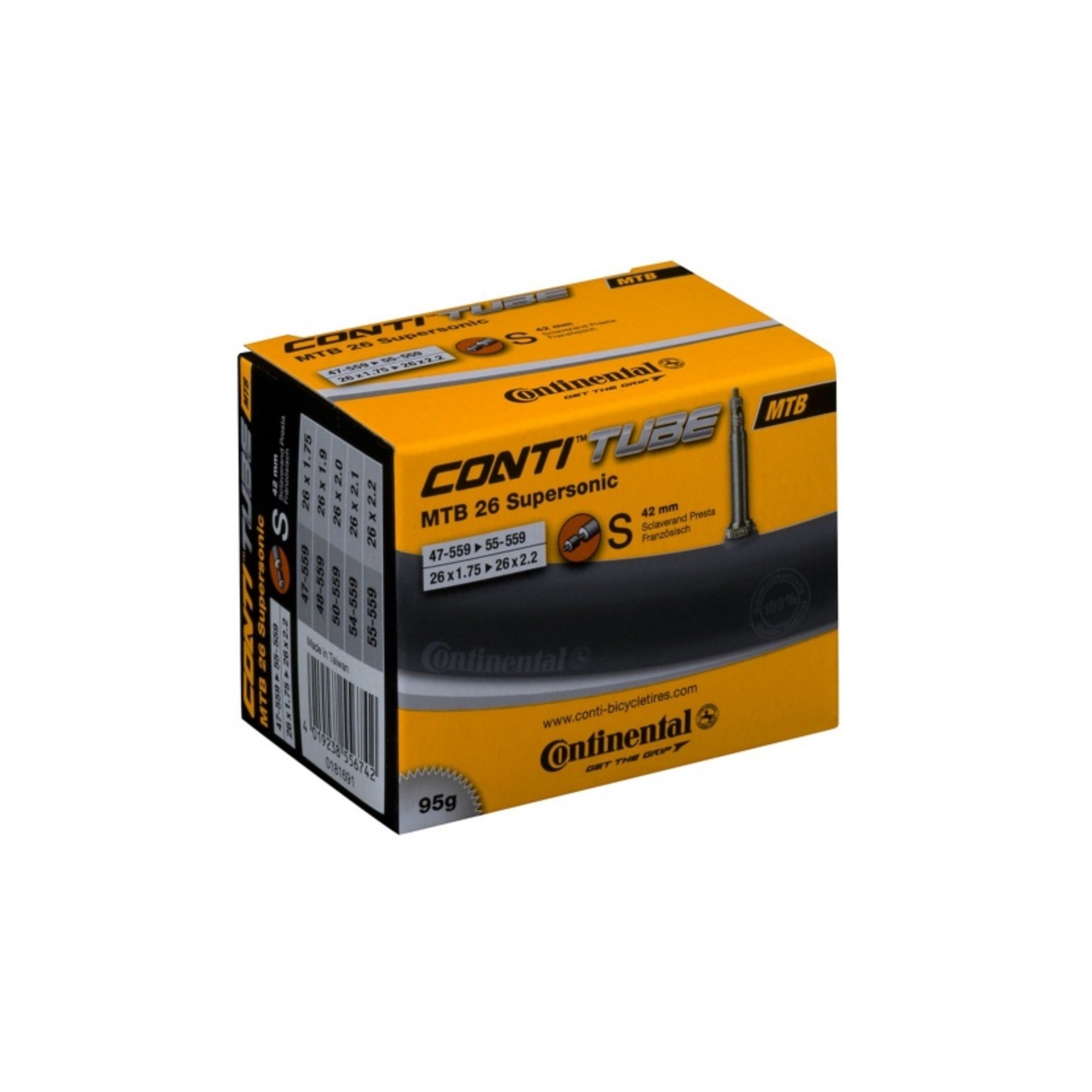 Dętka rowerowa CONTINENTAL MTB 26 Supersonic