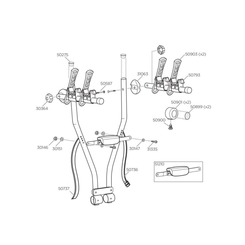 Uchwyt THULE Cradle RMS