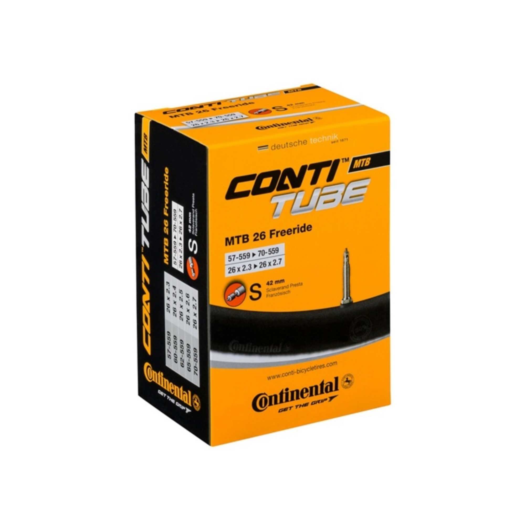Dętka rowerowa CONTINENTAL MTB Freeride Presta