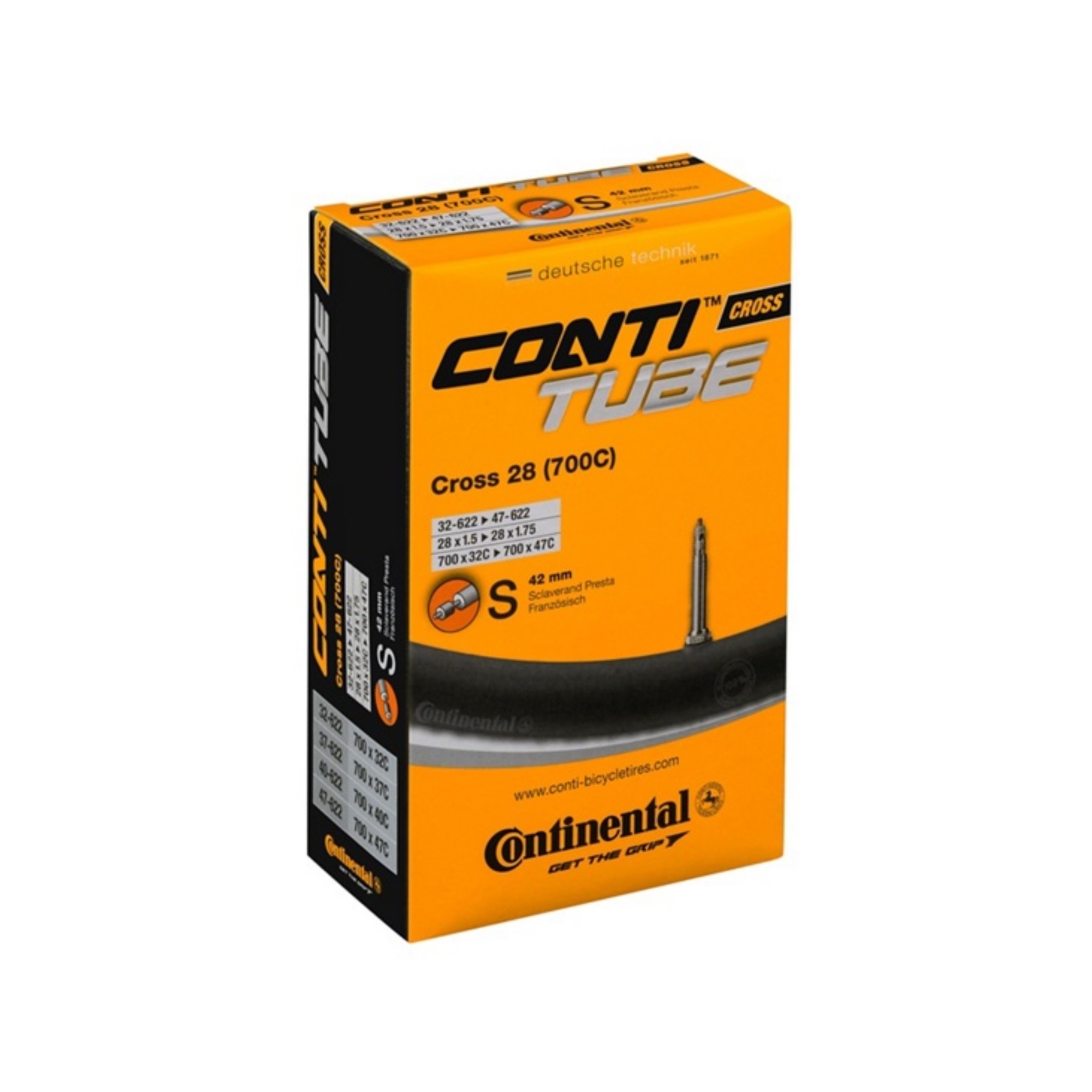 Dętka rowerowa CONTINENTAL Cross Presta