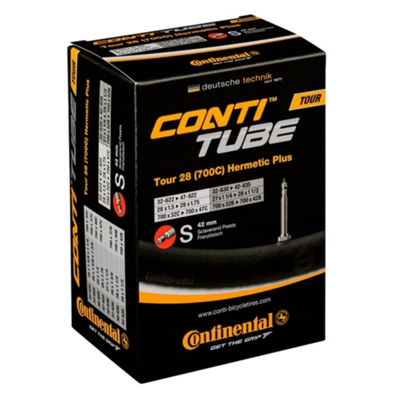 Dętka rowerowa CONTINENTAL Tour Hermetic Plus Presta