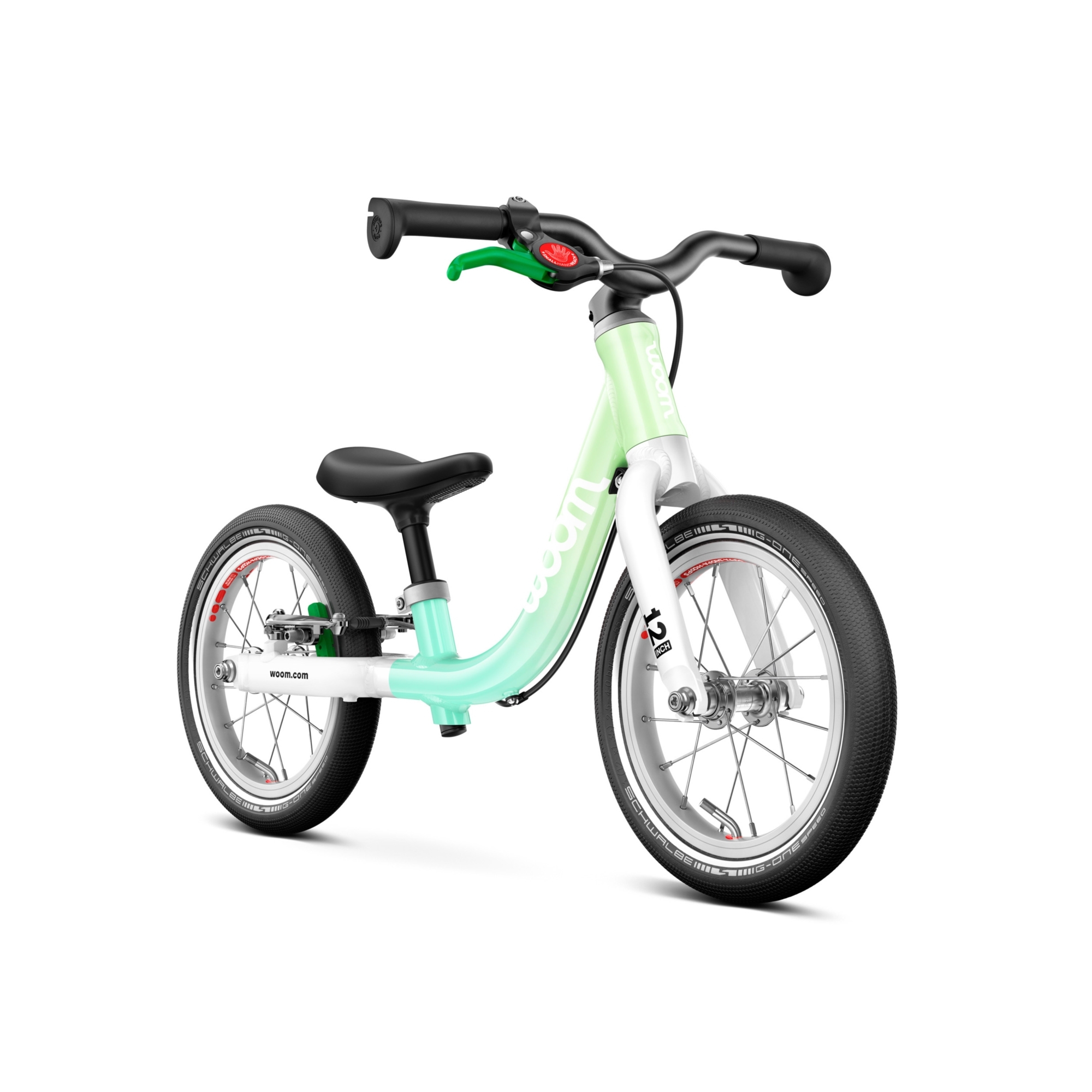 Rower dziecięcy WOOM GO 1 Spearmint Crush Limited Edition