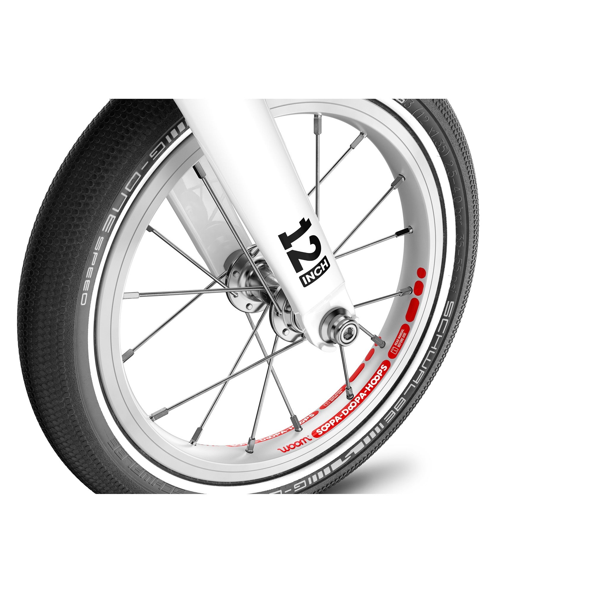 Rower dziecięcy WOOM GO 1 Spearmint Crush Limited Edition