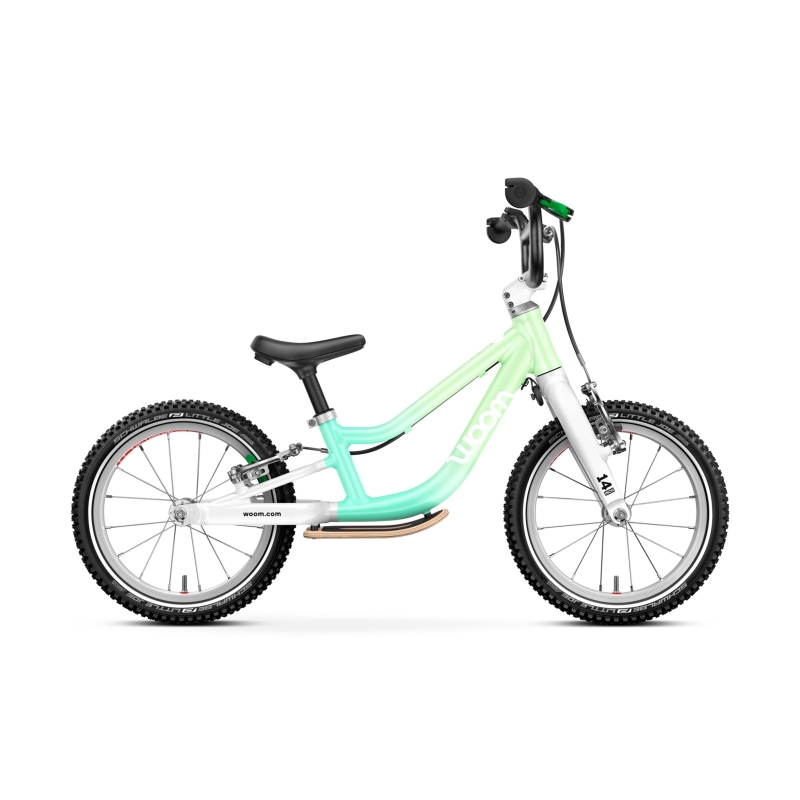 Rower dziecięcy WOOM GO 1 Plus Spearmint Crush Limited Edition