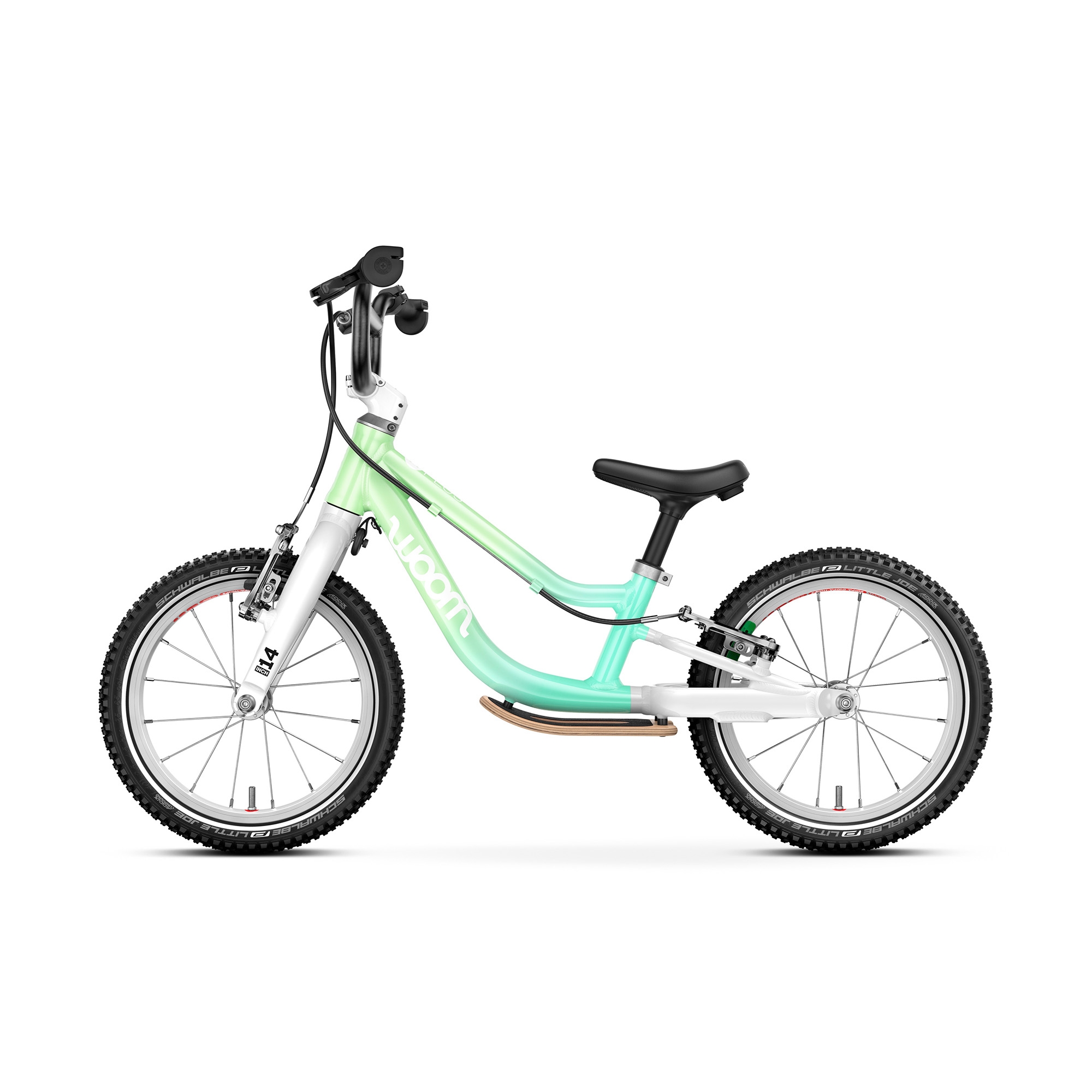 Rower dziecięcy WOOM GO 1 Plus Spearmint Crush Limited Edition