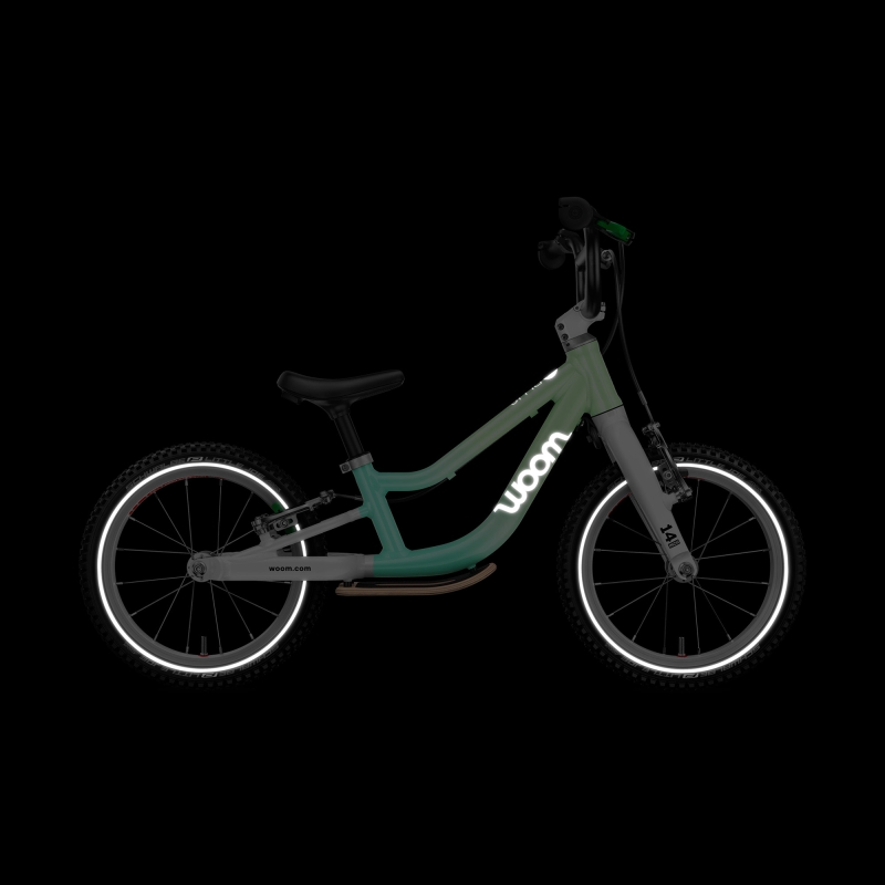 Rower dziecięcy WOOM GO 1 Plus Spearmint Crush Limited Edition