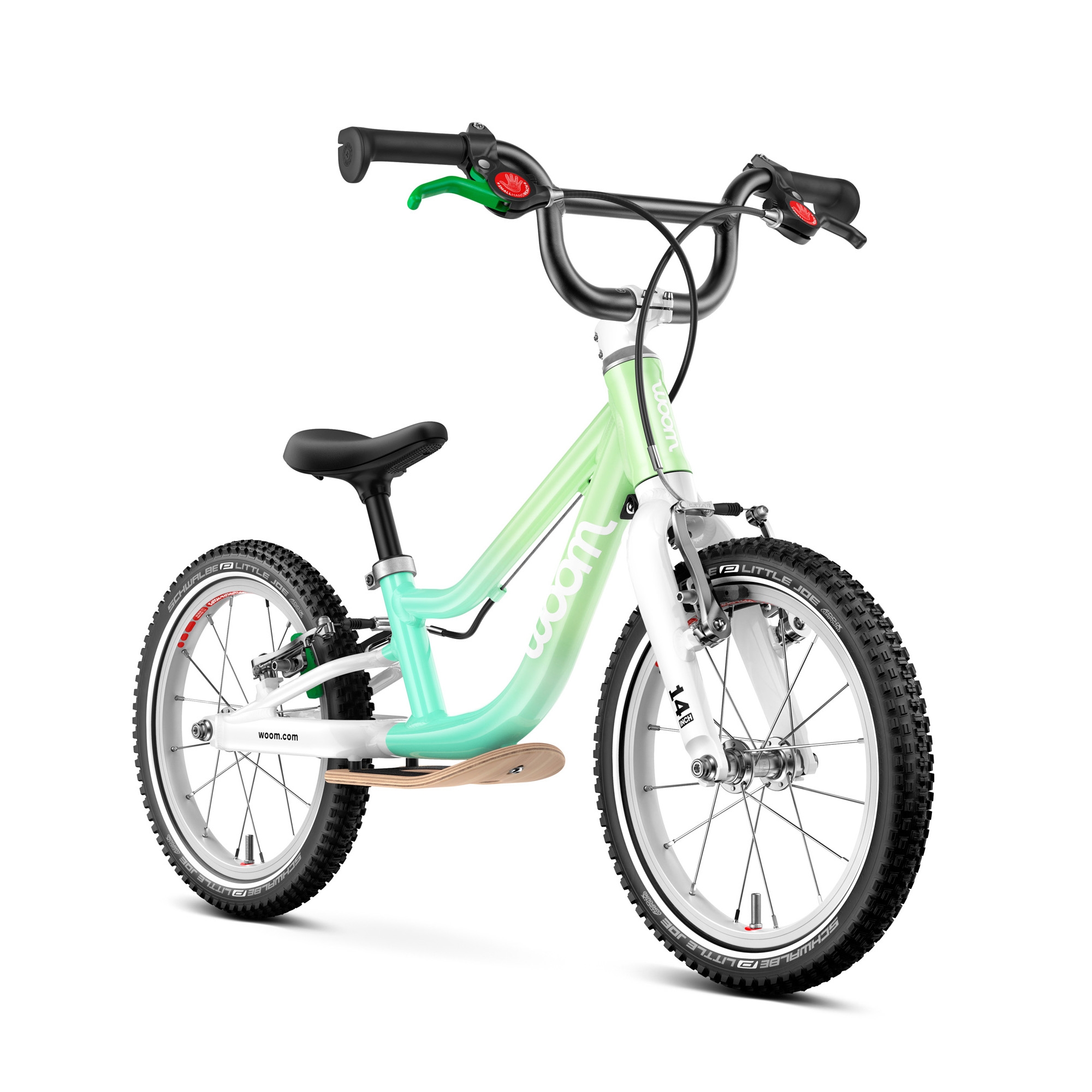 Rower dziecięcy WOOM GO 1 Plus Spearmint Crush Limited Edition