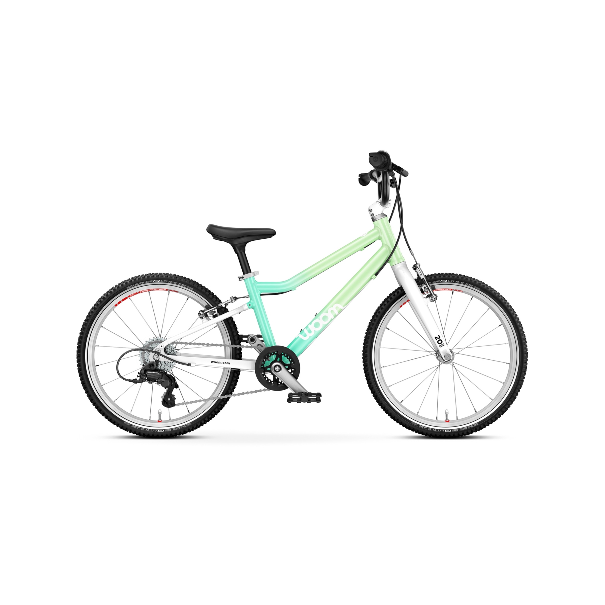 Rower dziecięcy WOOM GO 4 Spearmint Crush Limited Edition