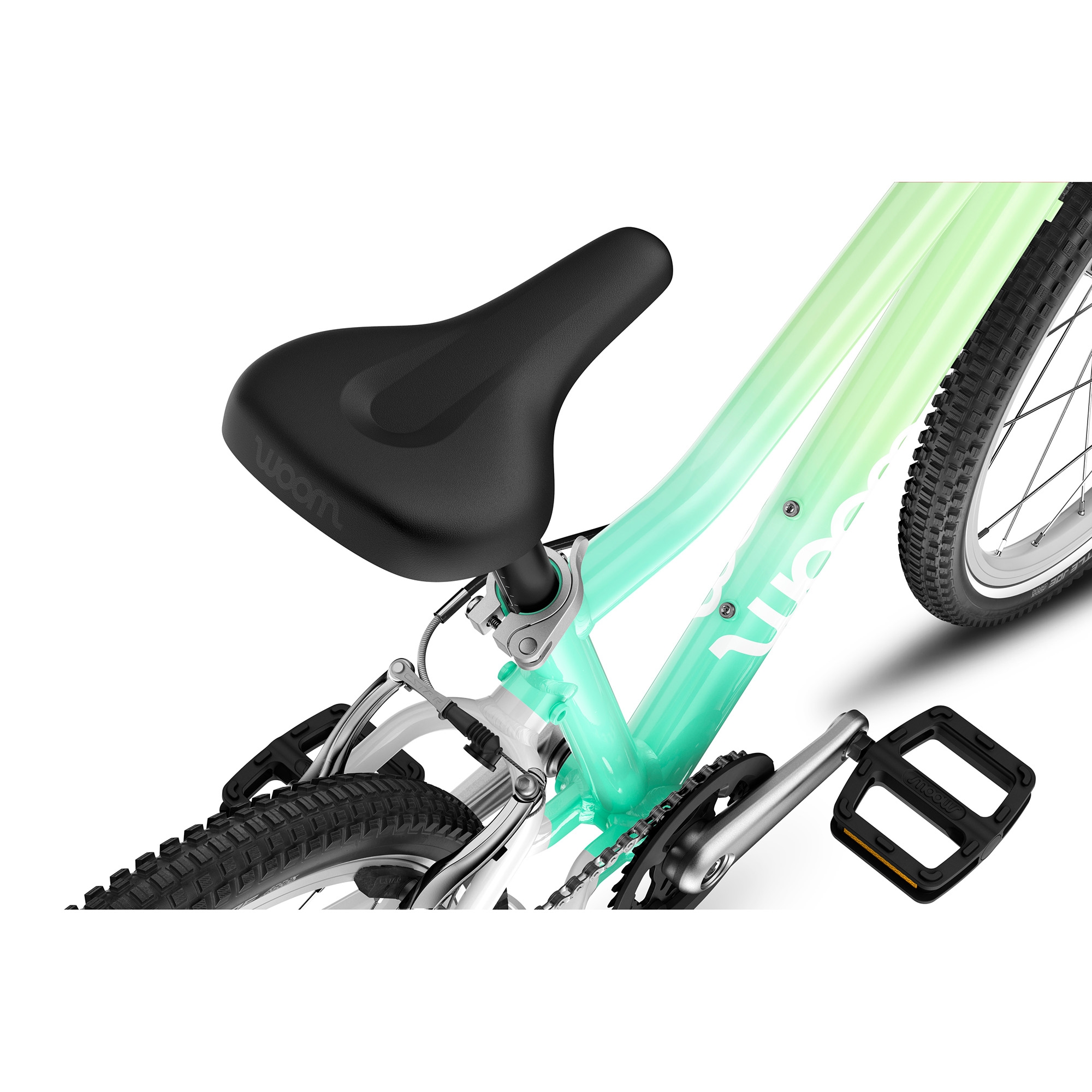 Rower dziecięcy WOOM GO 4 Spearmint Crush Limited Edition