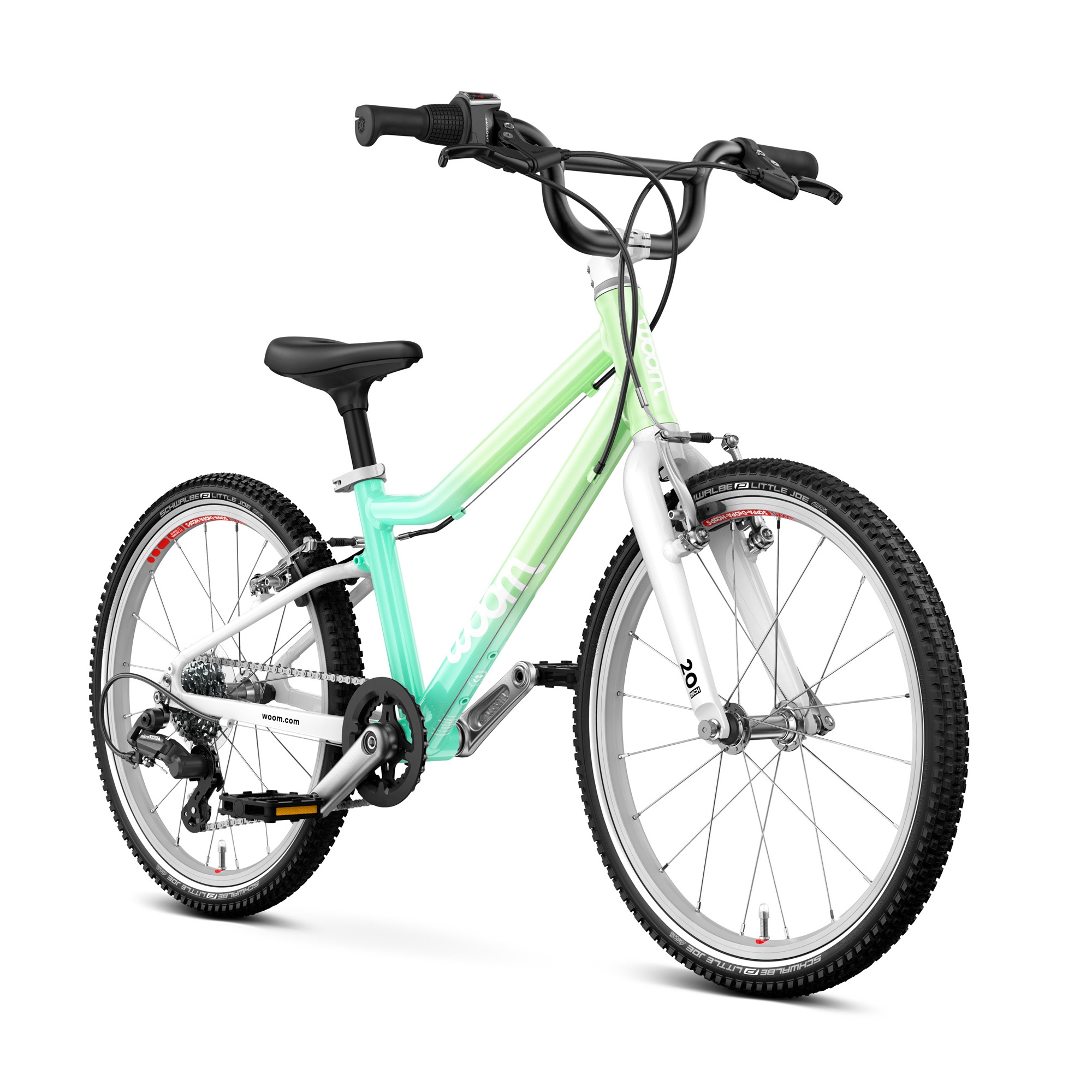 Rower dziecięcy WOOM GO 4 Spearmint Crush Limited Edition