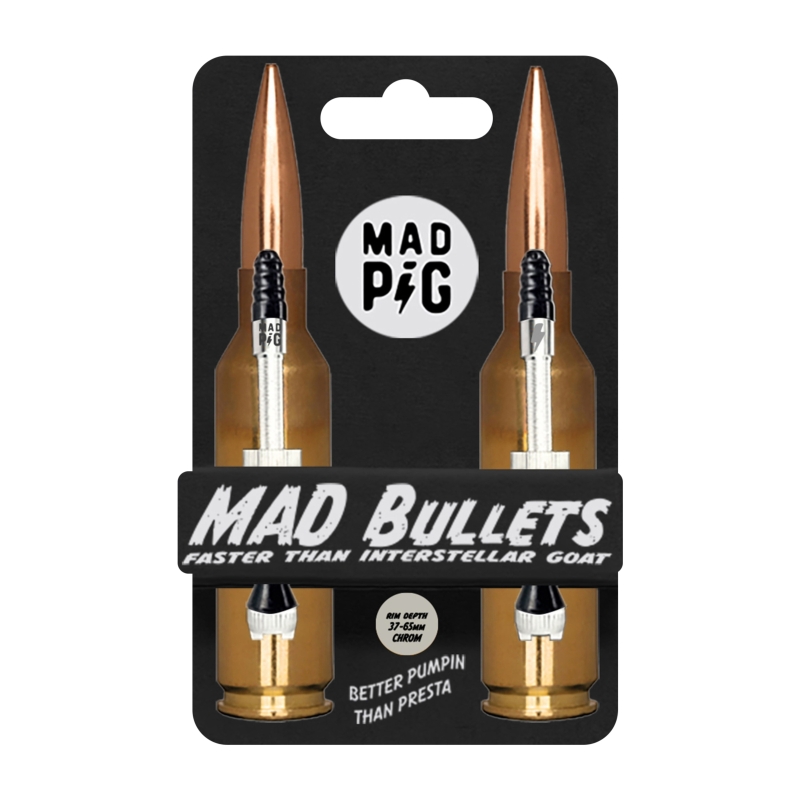 Zawory do systemu bezdętkowego MAD PIG Mad Bullets