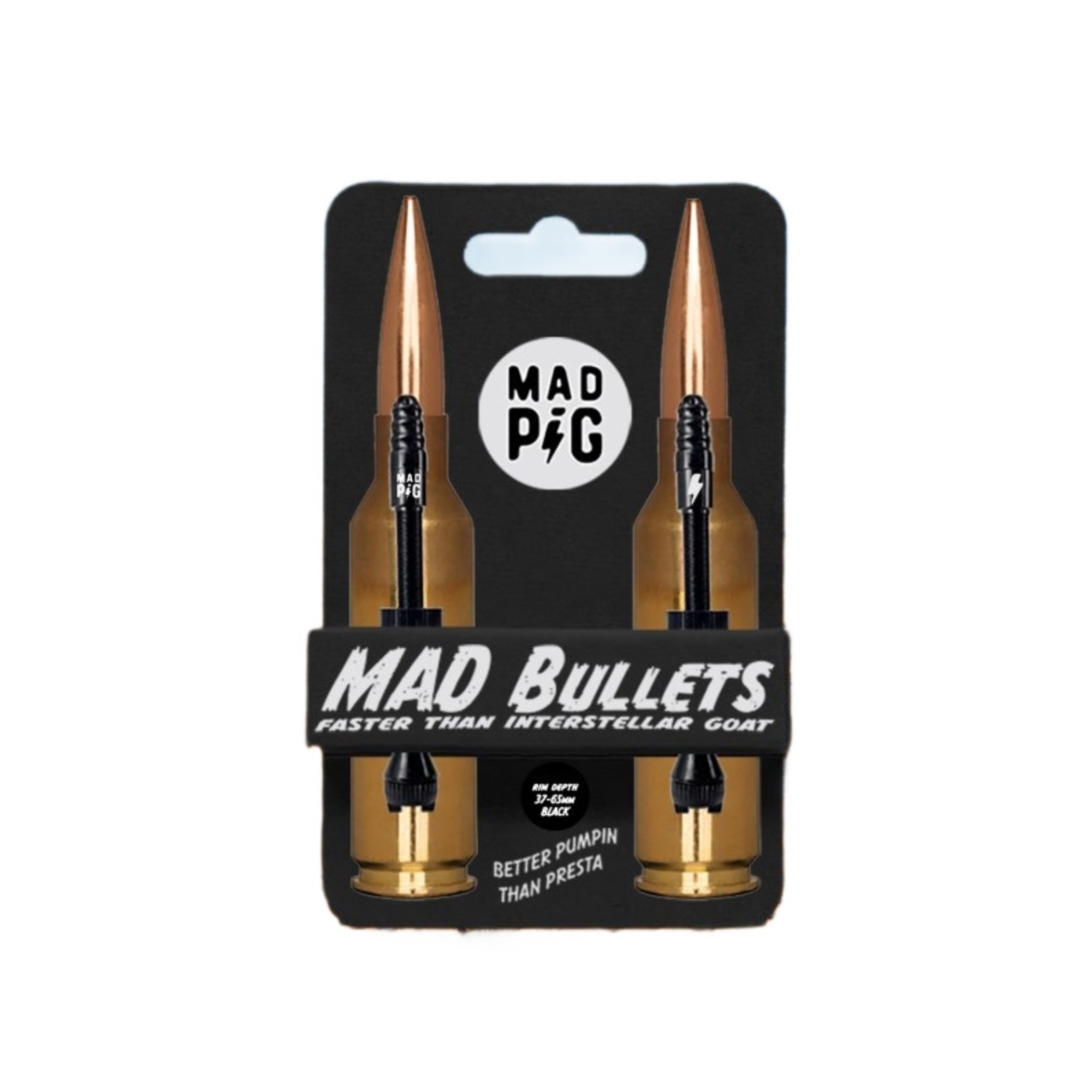 Zawory do systemu bezdętkowego MAD PIG Mad Bullets
