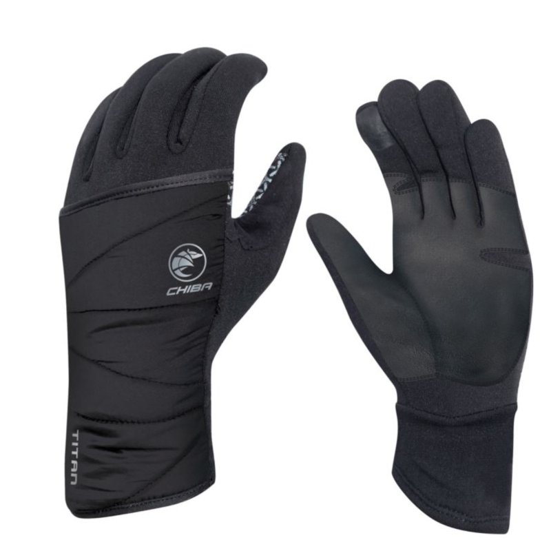 Rękawiczki rowerowe CHIBA Polarfleece Titan