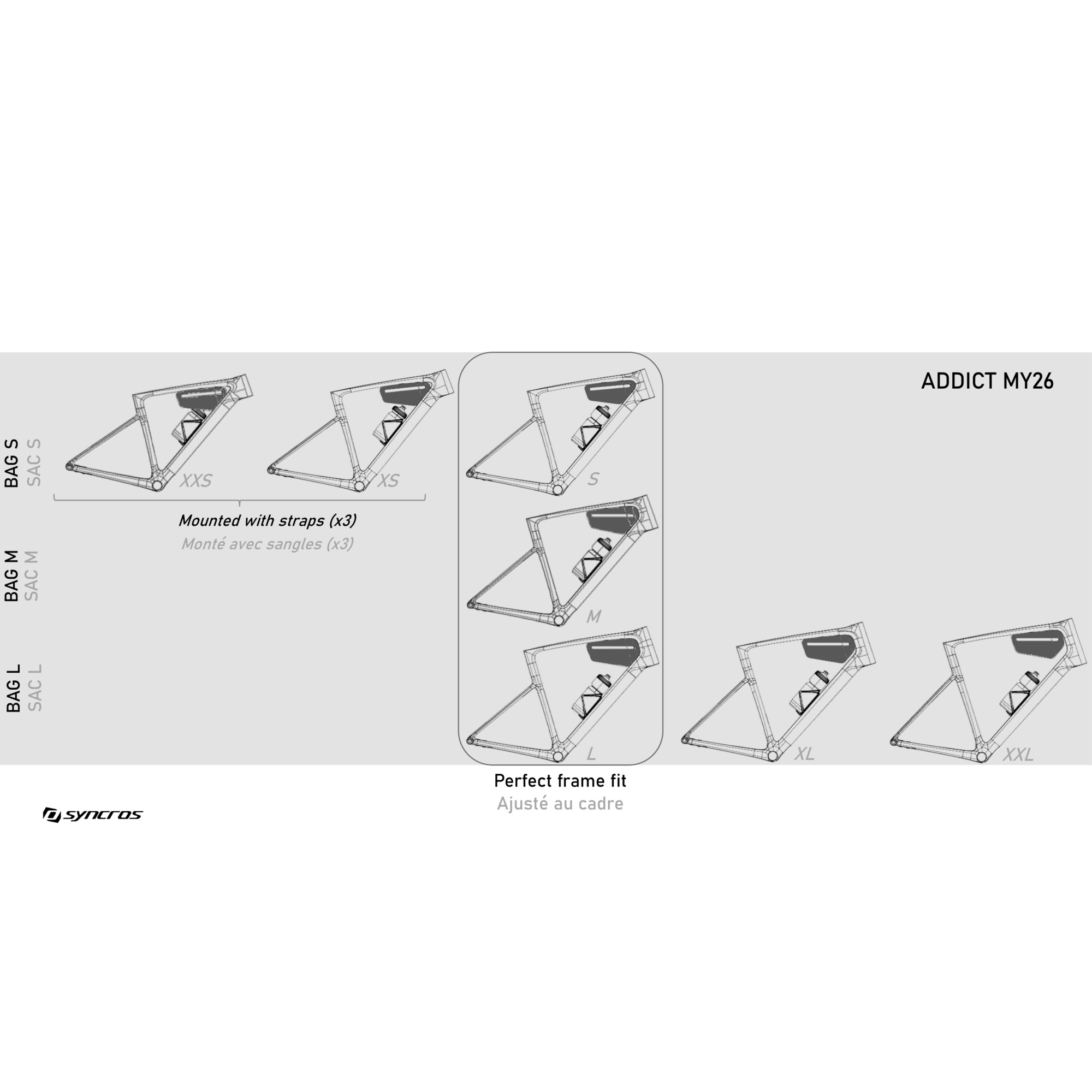 Torba rowerowa na ramę SYNCROS IS Road