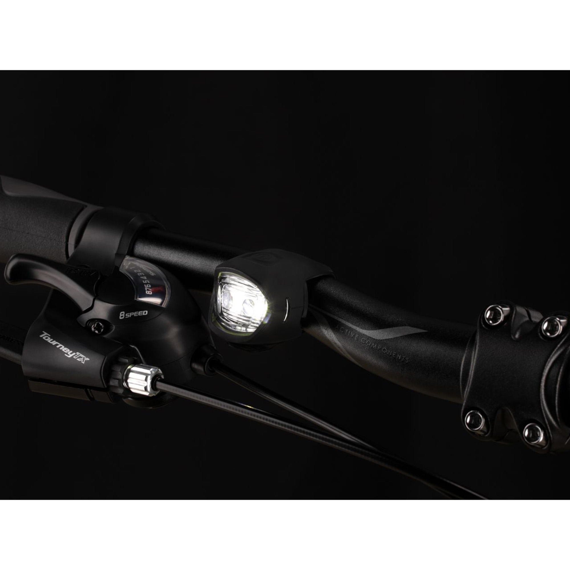 Oświetlenie rowerowe zestaw KROSS Easy Set