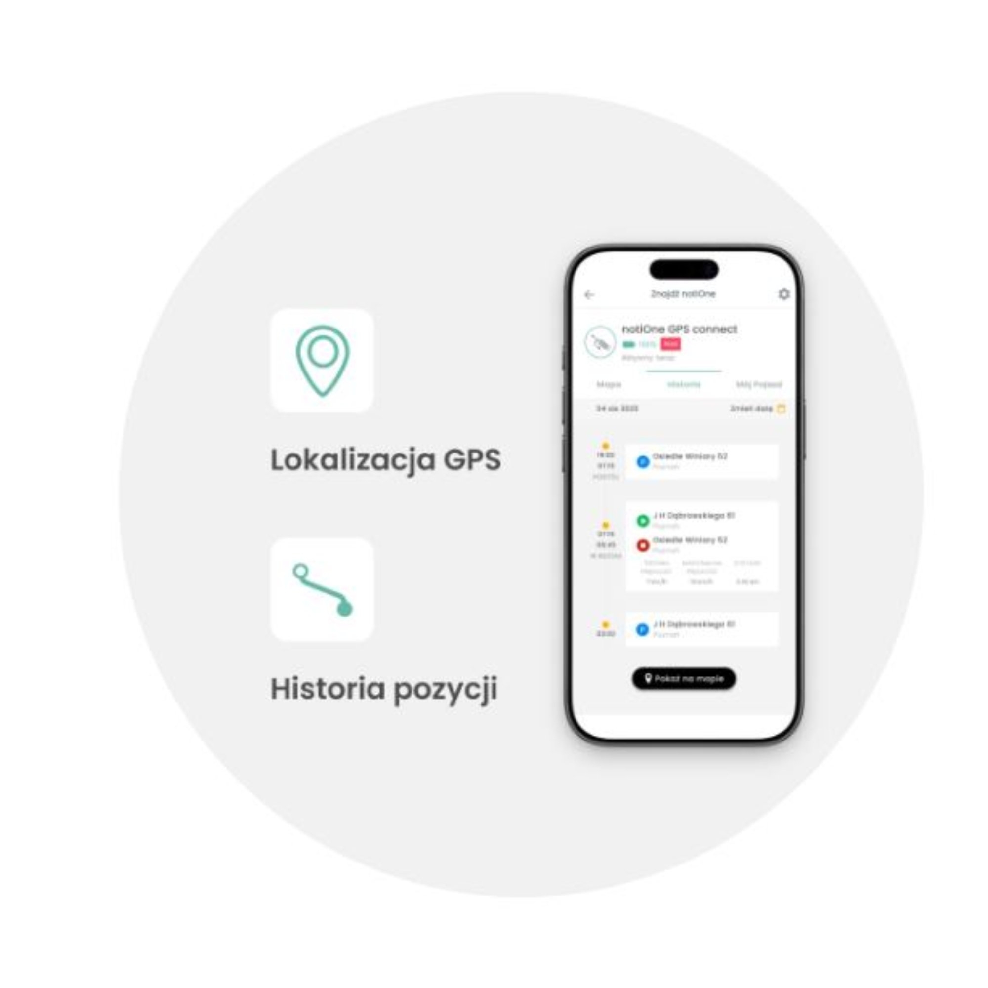 Lokalizator do rowerów elektrycznych NOTIONE GPS Connect Universal