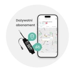 Lokalizator do rowerów elektrycznych NOTIONE GPS Connect Universal