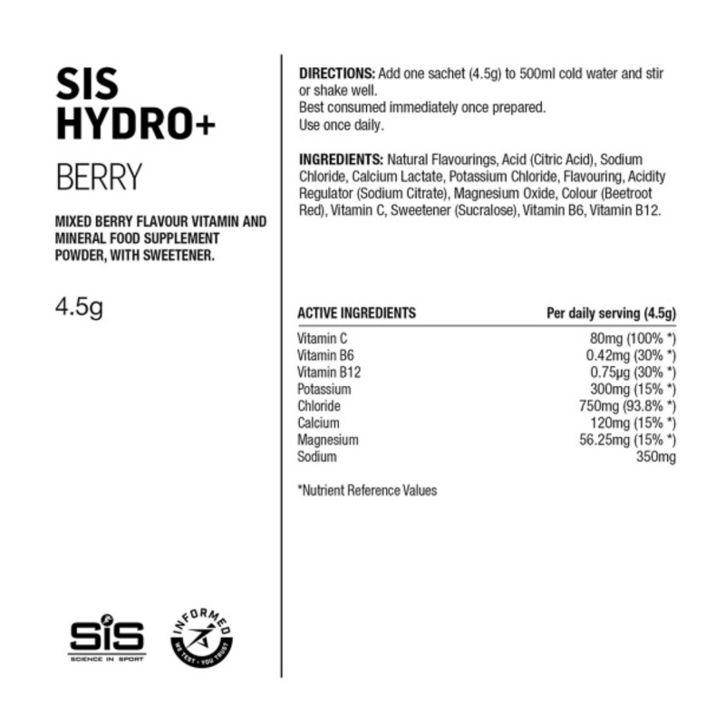 Suplement diety SIS GO Hydro+ Hydration Powder