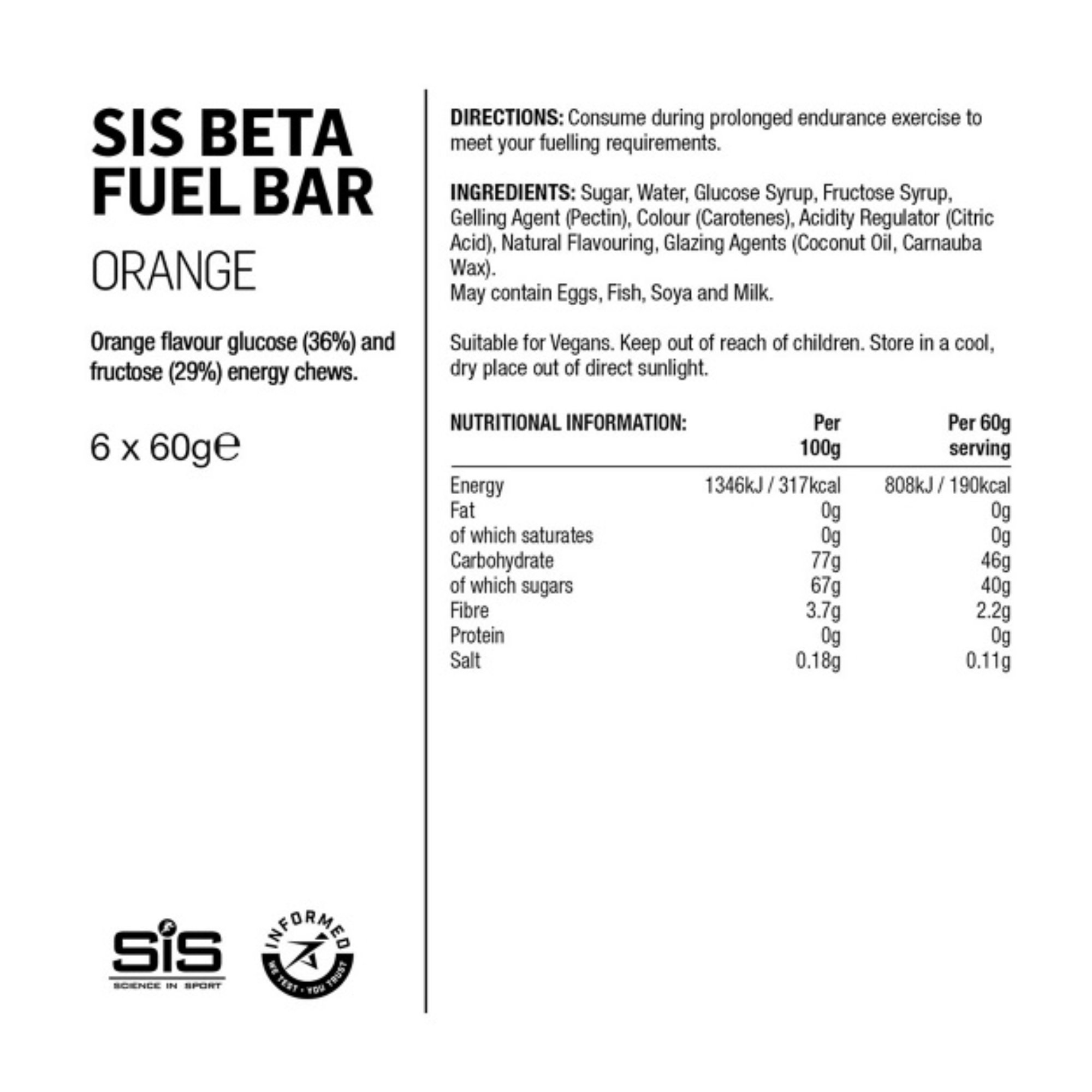 Baton energetyczny SIS Beta Fuel