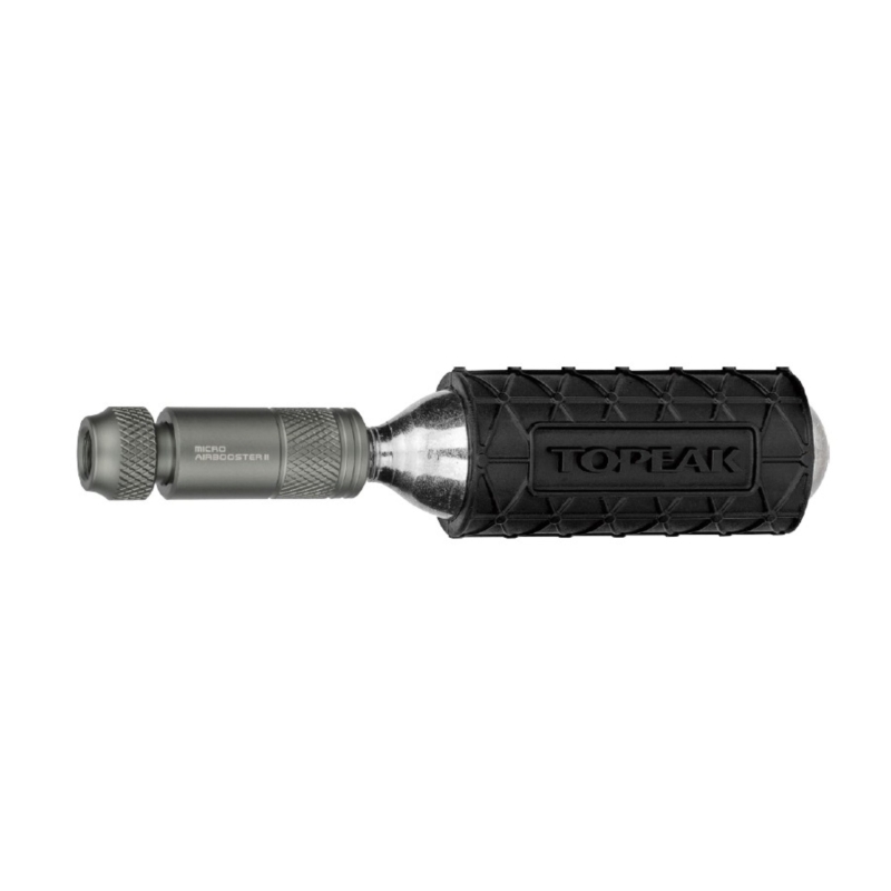 Pompka rowerowa TOPEAK Airbooster Micro II + nabój 16 g