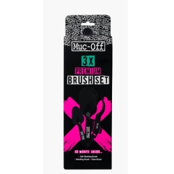 Zestaw 3 szczotek MUC-OFF Premium Brush Set