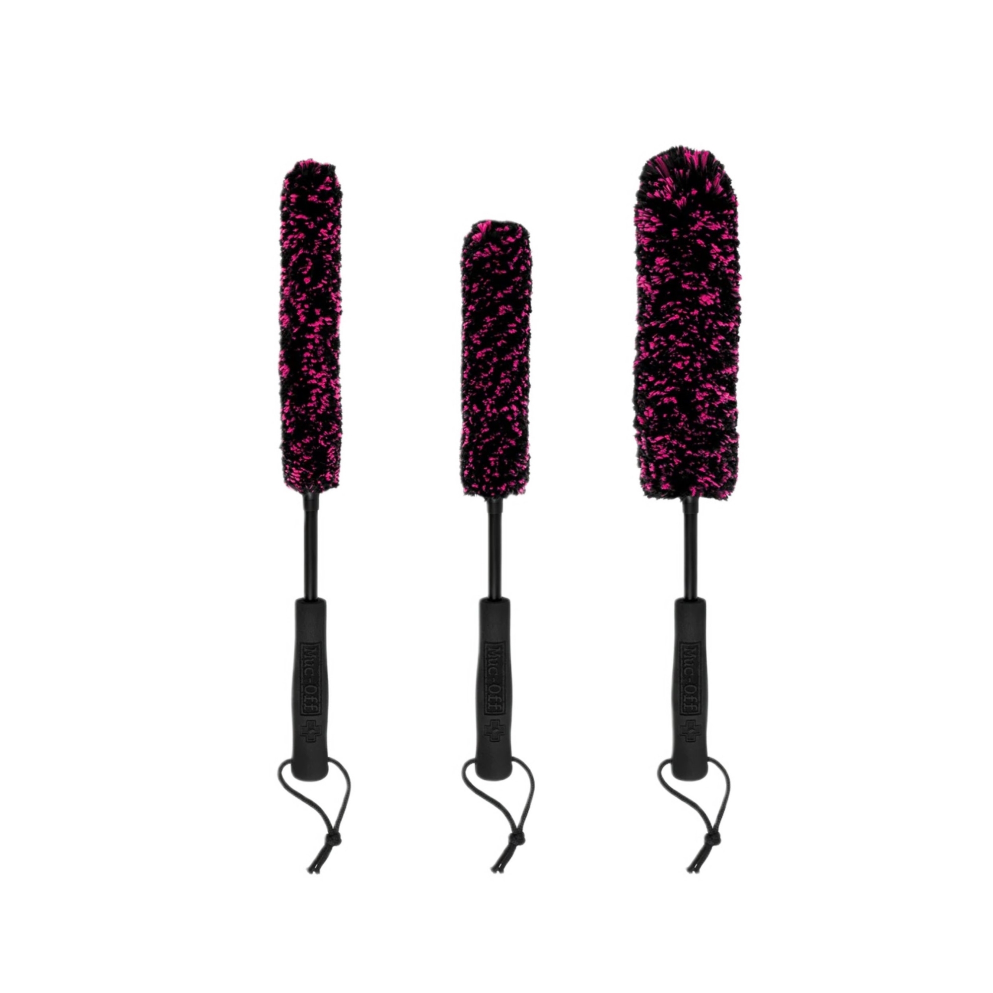 Zestaw 3 szczotek MUC-OFF Microfibre Detailing Brush Set