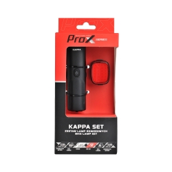Oświetlenie rowerowe zestaw PROX Kappa Set