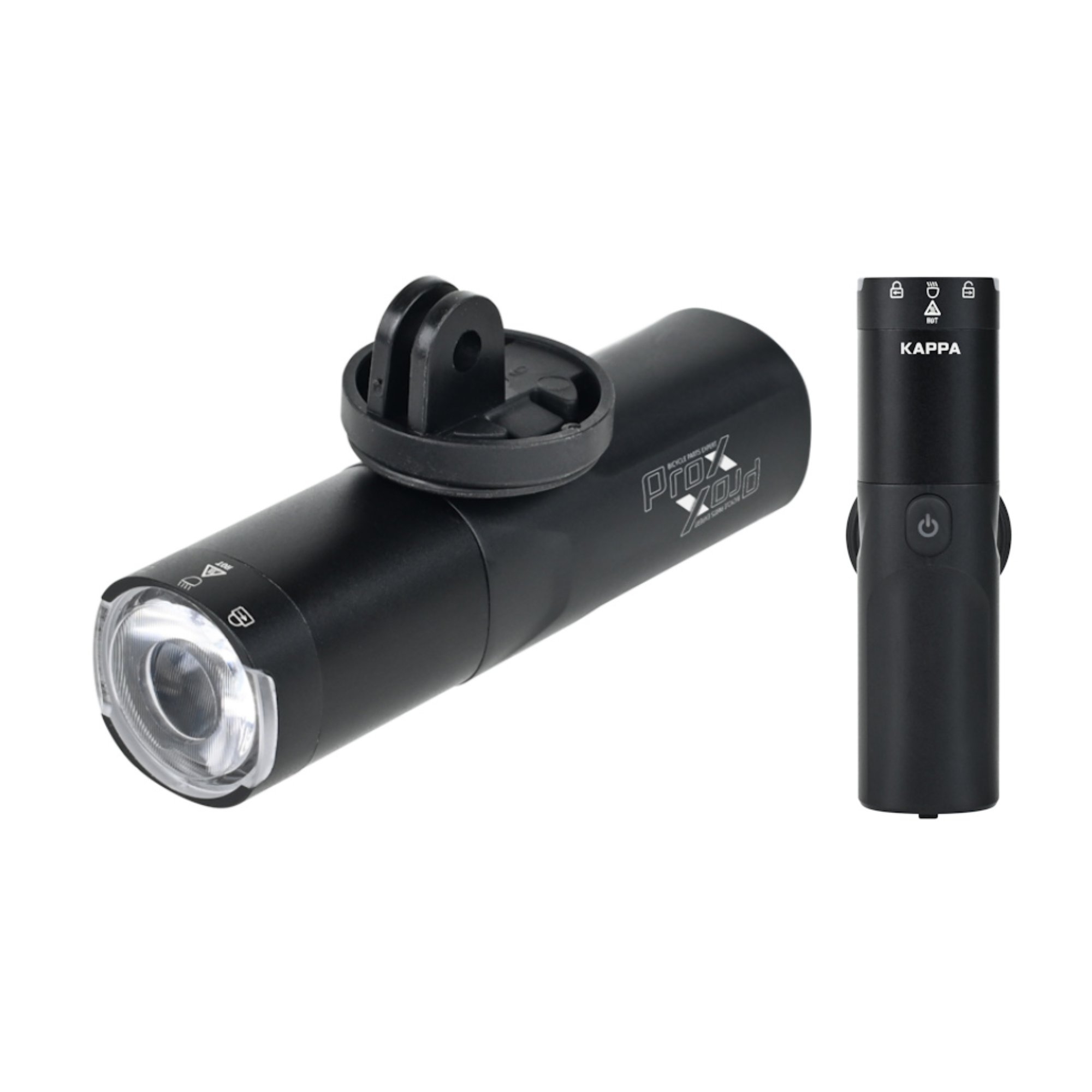 Oświetlenie rowerowe zestaw PROX Kappa Set