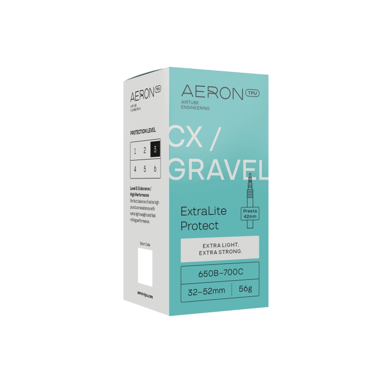 Dętka rowerowa AERON CX/Gravel ExtraLite Protect