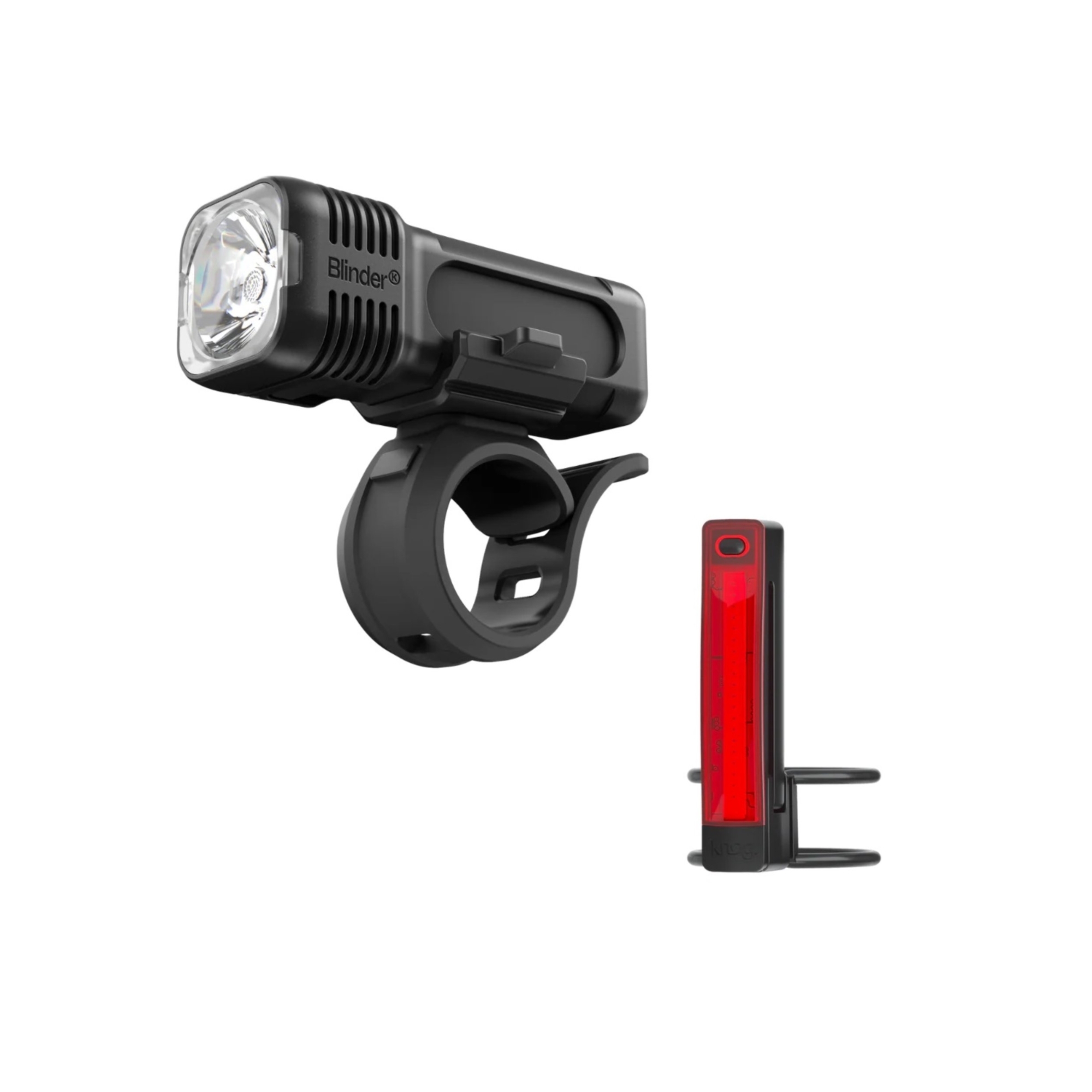 Oświetlenie rowerowe zestaw KNOG Blinder Pro 400 + Plus Twinpack