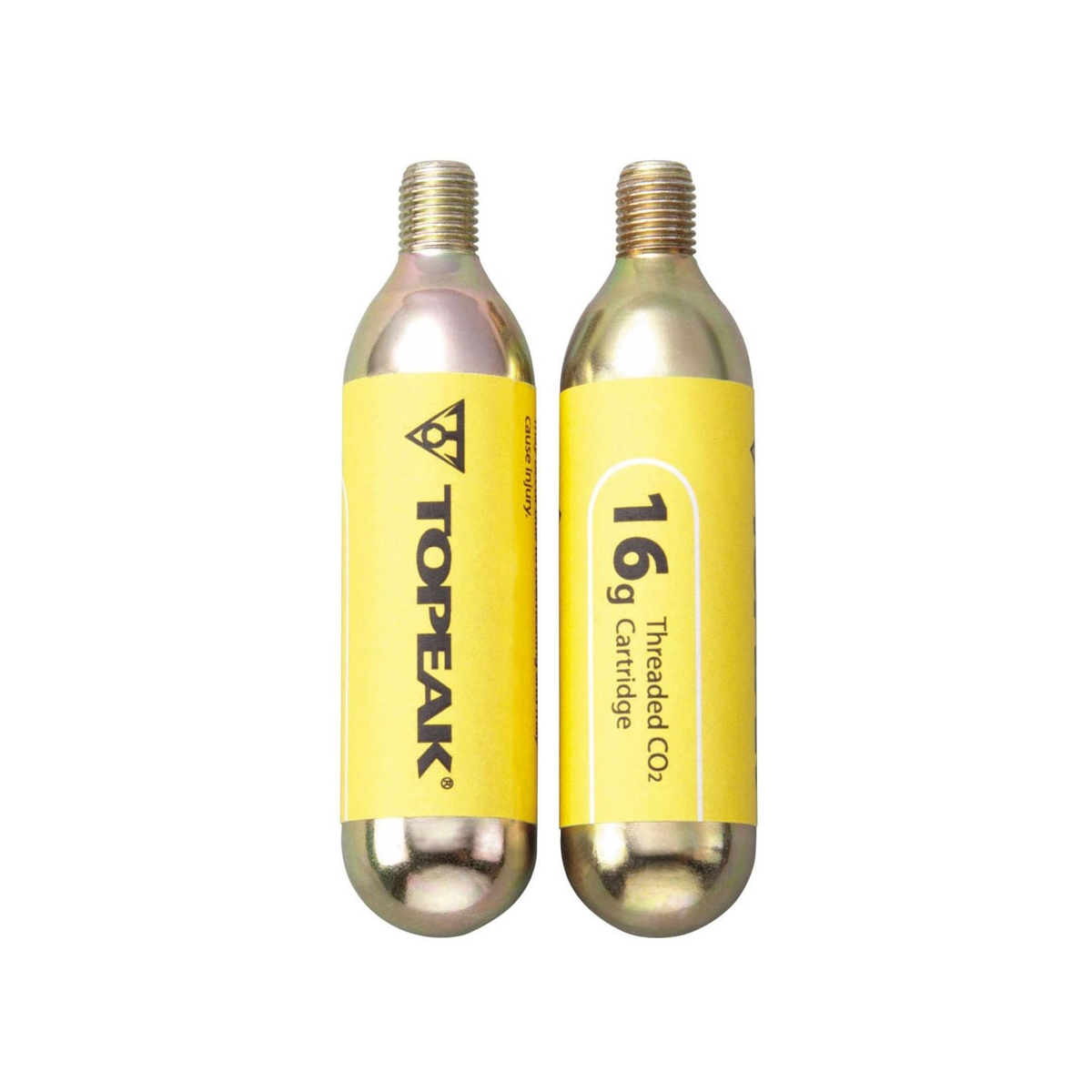 TOPEAK POMPKA CARTRIDGE CO2 16G x 2SZT. TOPEAK POMPKA CARTRIDGE CO2 16G x 2SZT.